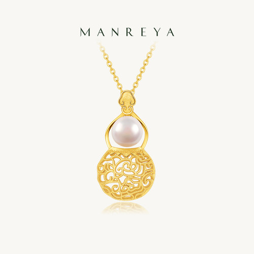 珍珠项链福禄平安送女友闺蜜吊坠