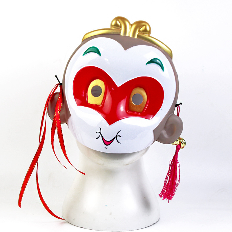 厂源动漫q版孙悟空猴子面具美猴大圣儿童n经典影视