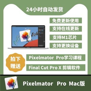 AI智能修图 Pixelmator 图片处理 中文版 for 图像编辑 Mac Pro