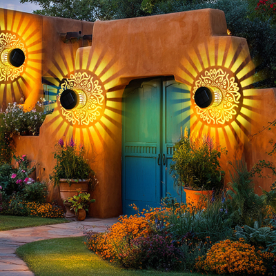 太阳能户外壁灯挂灯笼氛围装饰灯