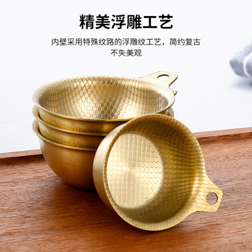 304不锈钢酱料碟调味碟沙拉果酱汁杯西餐牛排蘸酱碟韩式调料碟盅