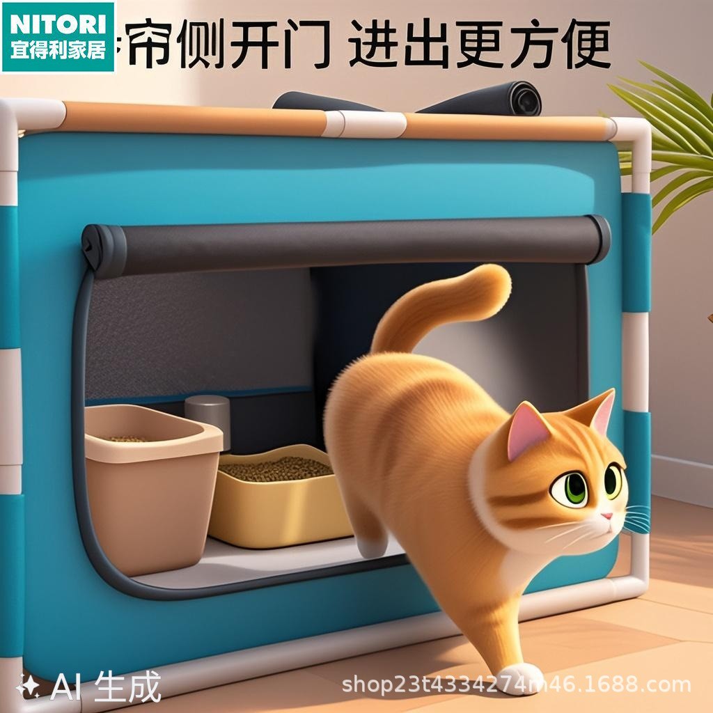 日本进口便宜得利宠物便携组合套装狗围栏隧道狗猫可折叠户外猫宠