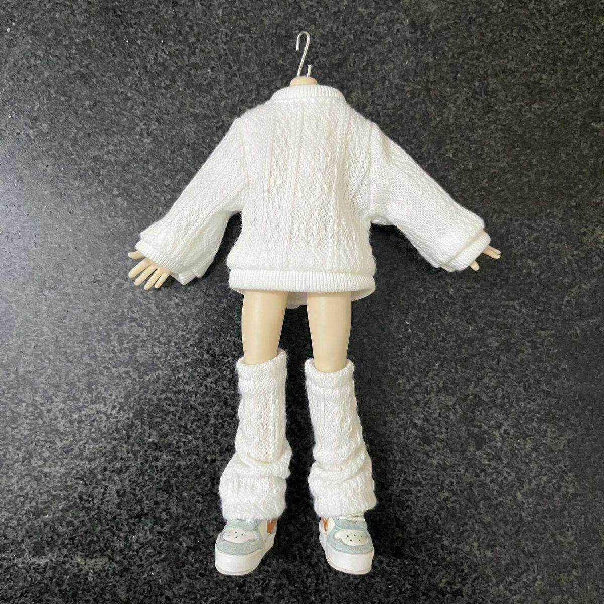 全尺寸 Ob11娃衣 12分Bjd 阿巳出逃 西西里 堆堆袜手作针织小毛衣