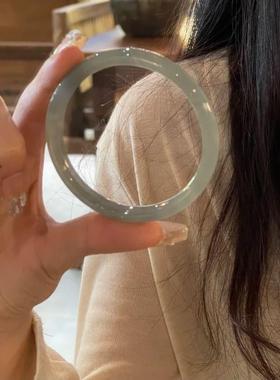 烟晚冰种手镯中国风手环高颜值可水洗超仙新中式轻奢首饰品高级女