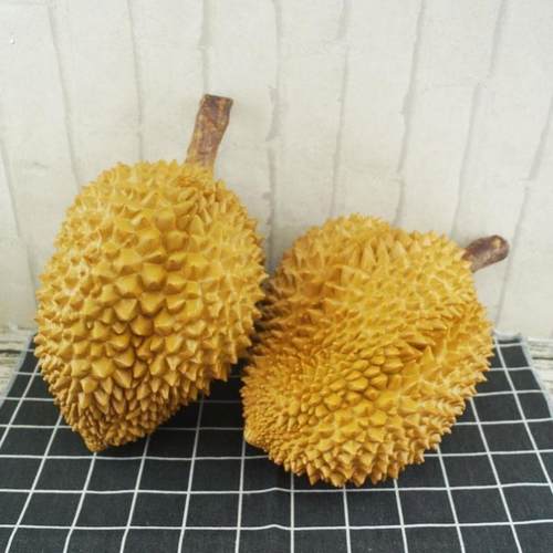 假榴莲模型塑料仿真水果套装榴莲肉摆件道具水果店橱窗摆设装饰