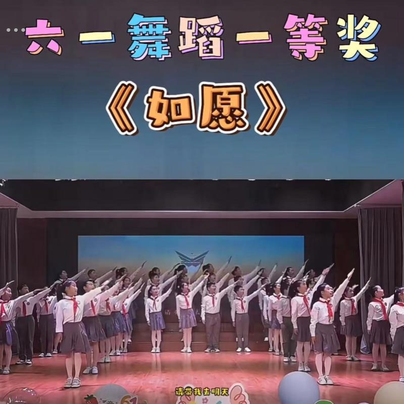 如愿舞蹈服装儿童演讲爱国主题朗诵服装男女大合唱少年有志演出服