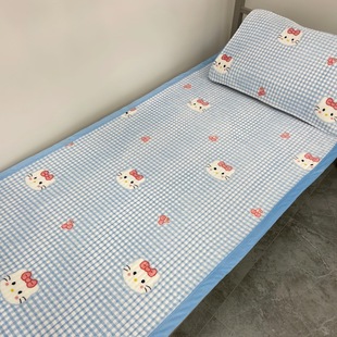 牛奶绒床盖宿舍床盖单人床盖飘窗垫沙发垫床单双面可用可机洗