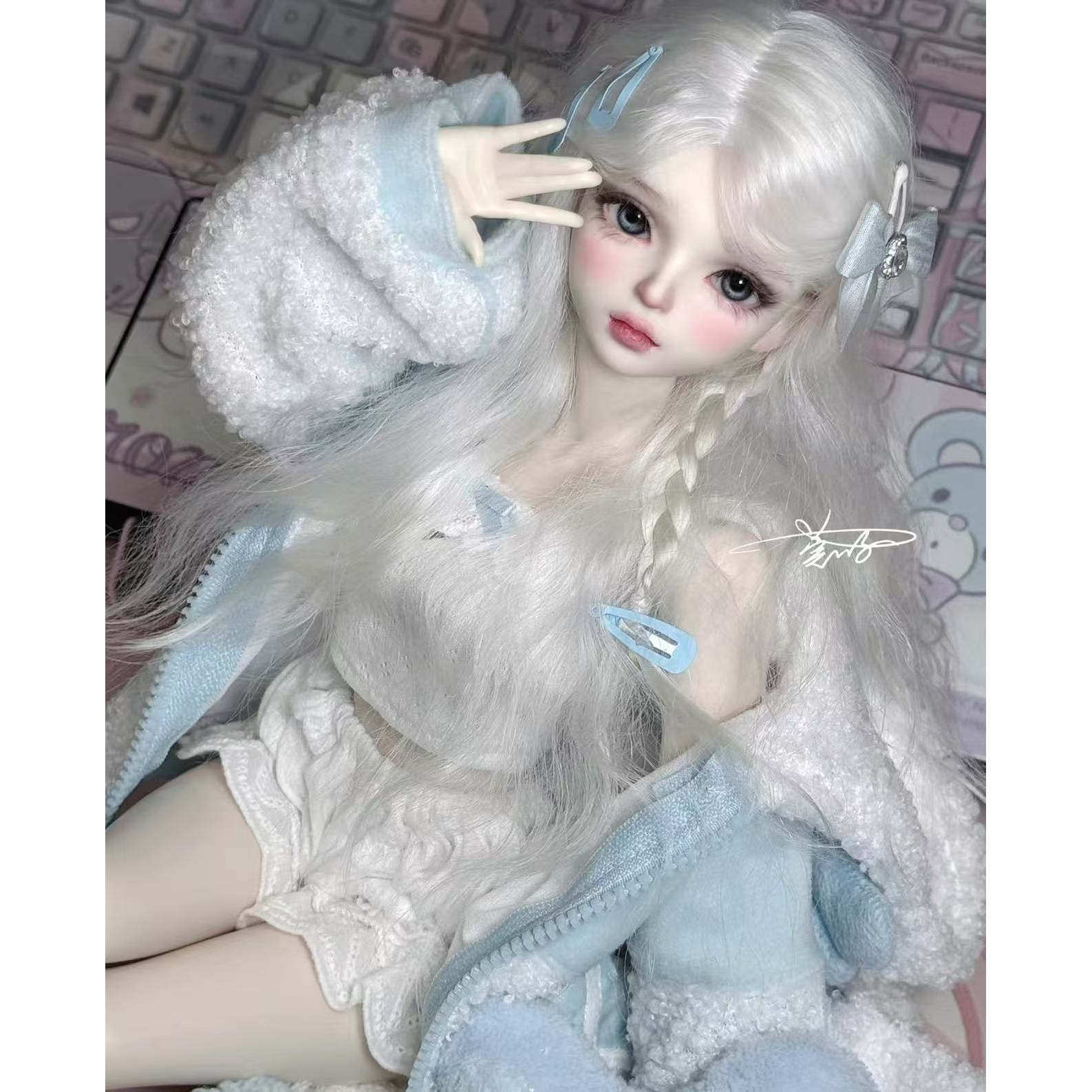 现代风巴比娃娃高级感娃娃关节可动房间摆件女生豪华生日礼物福袋