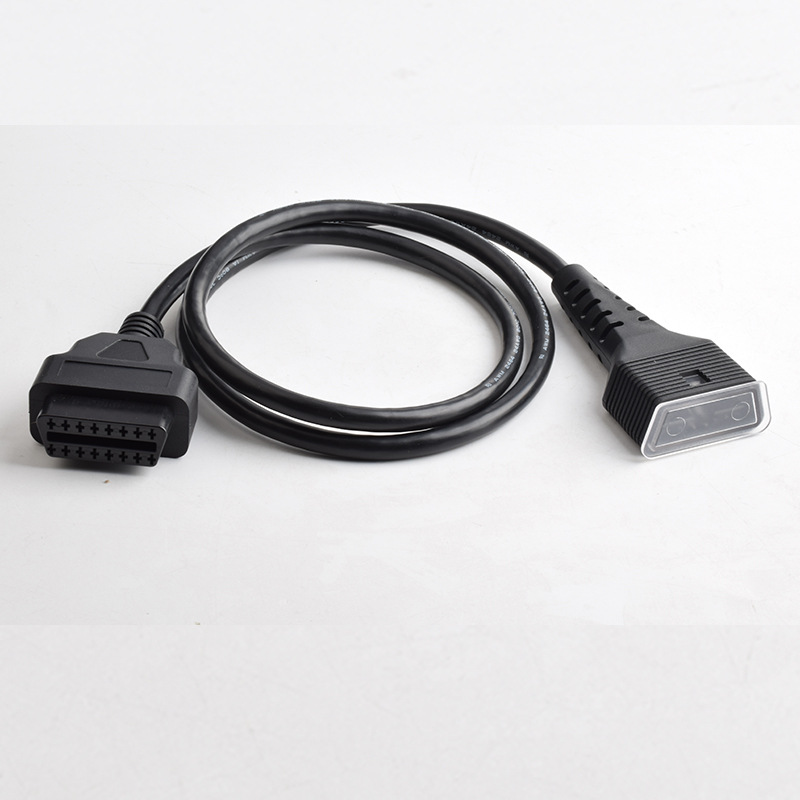 汽车OBD延长线公对母16芯通电16PIN OBD2诊断工具延长线