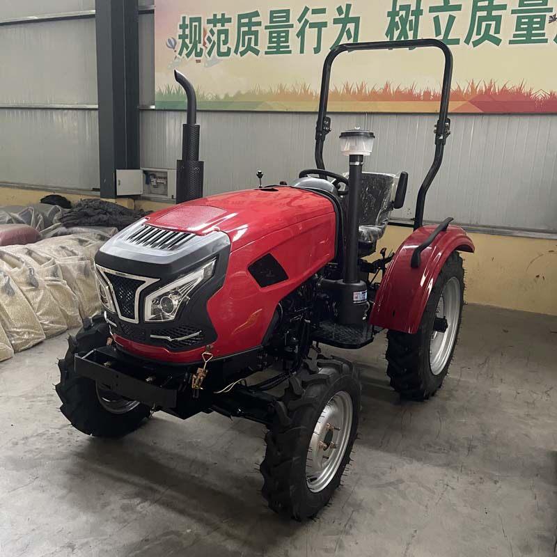 出口地中亚地区大马力WVG拖机4W三缸质量农用拉旋耕犁四轮拖拉D机