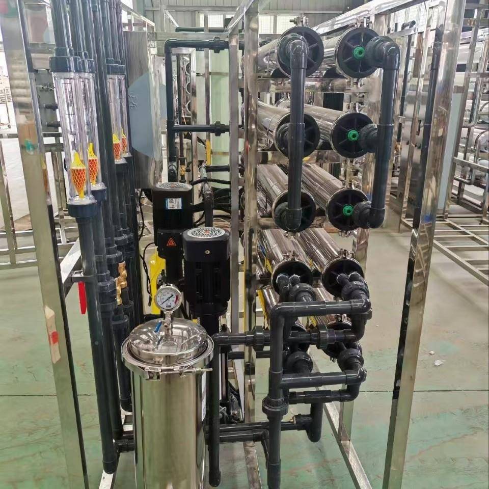 食品设饮料工业反用HQ-RO-20渗透水备R纯O膜大型去离子水设备除盐