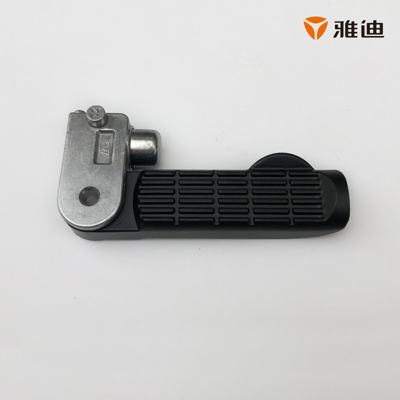 雅迪电动车原装搁脚小龟王米彩1906二代三代米兰左右侧隐藏式脚踏