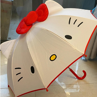 kitty儿童雨伞女晴雨两用小巧