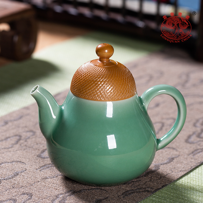 【官方正品】跳刀梨形壶图片