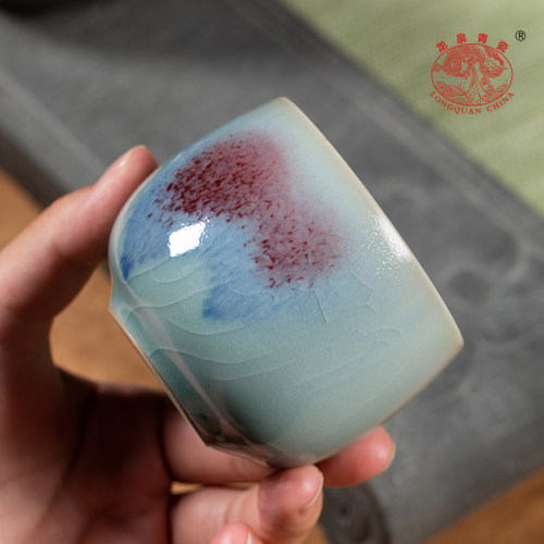 官方正品钧窑主人杯茶杯
