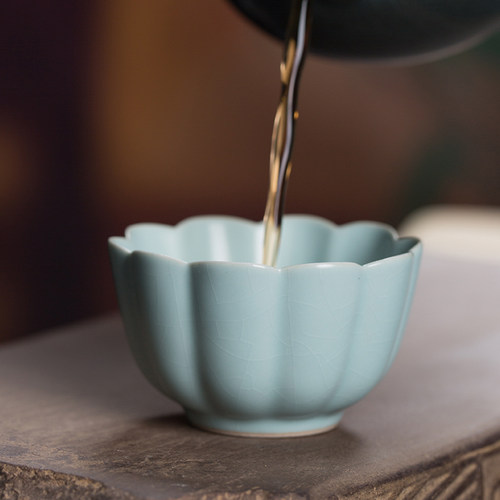 汝窑主人杯单杯个人陶瓷茶杯