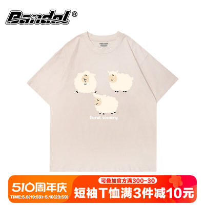 chic港风宽松短袖T恤秋季