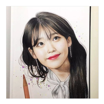 素描画像定制代画情侣真人人像