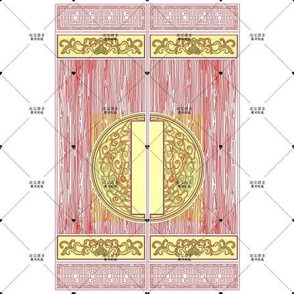 精雕底纹浮雕图纹理铝雕防爆门铸铝门精雕木门花板门铝艺a1081