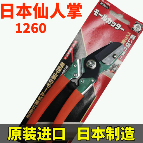仙人掌1260修枝剪果树修枝剪刀树枝剪刀家用花艺花剪桑剪日本原装