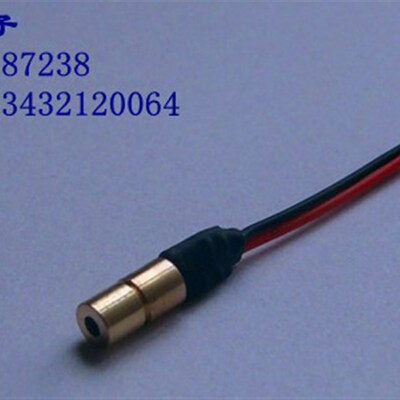 4MM外径650NM5MW红光激光点状灯 迷你红色激光模组 小尺寸激光器