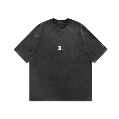 D.Desirable D1限定夜光印花炒色T恤短袖王鹤棣潮牌周边
