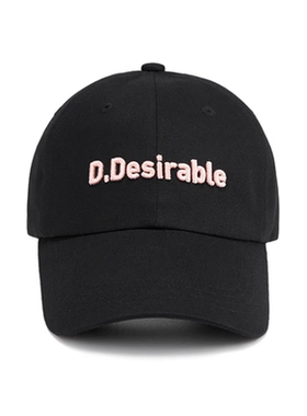 D.Desirable经典刺绣棒球帽王鹤棣帽子潮牌周边