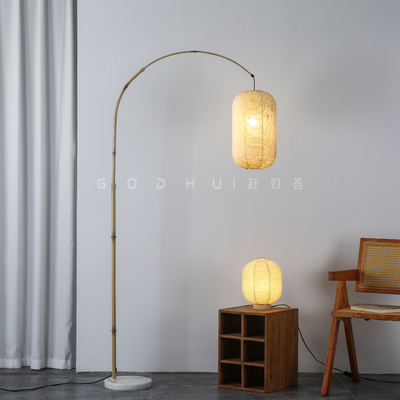 宣纸落地灯宋氏美学禅意灯笼茶室