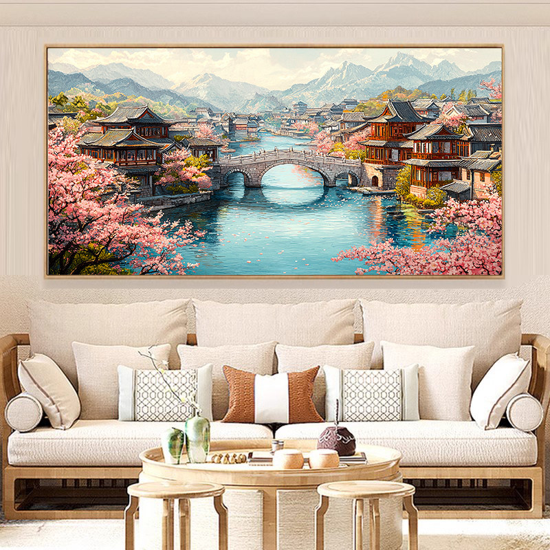 2025新款家居好物大尺寸填色画图片