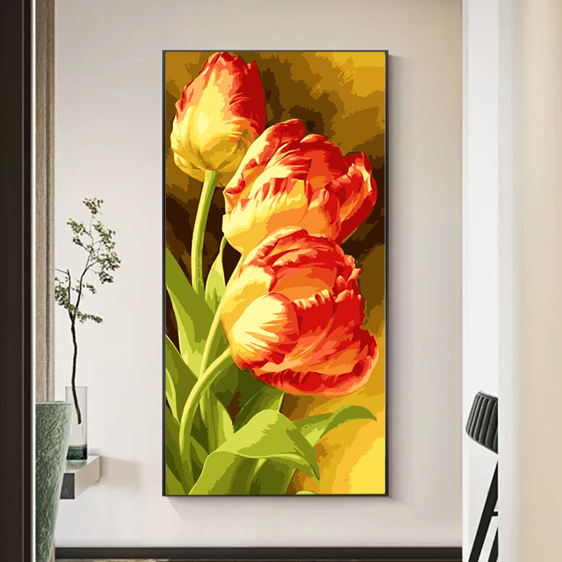 画尚梦简约现代数字油画家居装饰