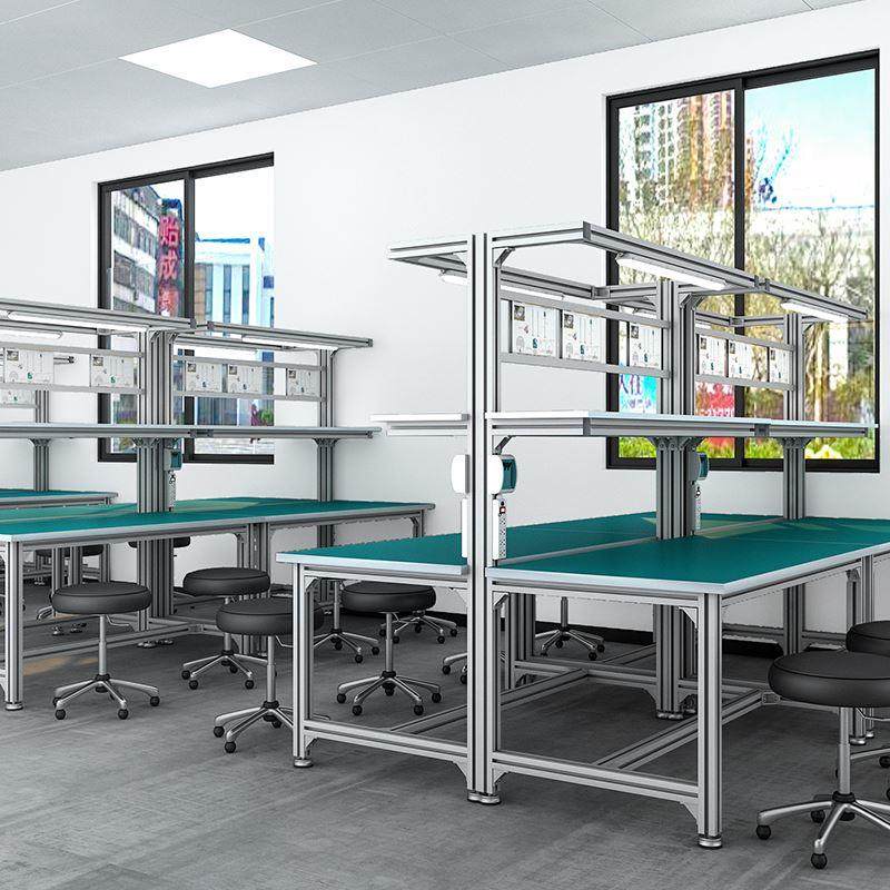 防静电工作台铝合金型材生产线检验打包台桌子车间型材装配操作台,鲜花速递/花卉仿真/绿植园艺,洒水/浇水壶,淘宝优惠券,粉丝福利购,淘宝优惠卷