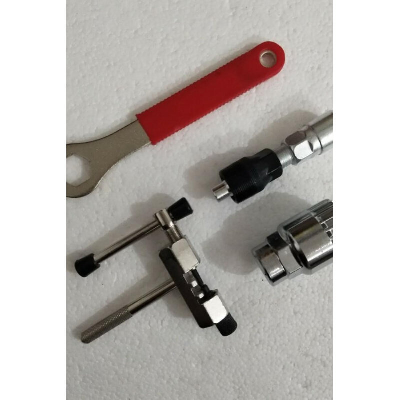 。自行车修理拆牙盘拉马自行车修理工具曲柄拆除器牙盘拆卸中轴扳