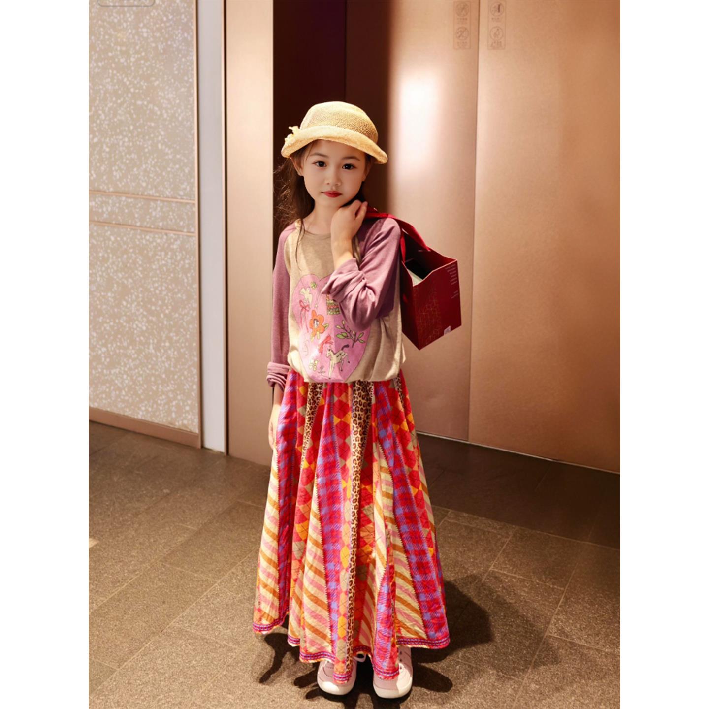 女童2025秋装新款儿童衣服宽套装