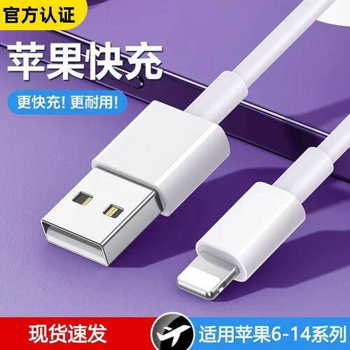 适用苹果14数据线20W快充PD头11冲电ipad短max6s闪充12平板2米8plus手机iPhone13充电器XR冲充电线
