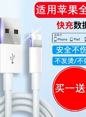 ipad充电线USB加长线适用苹果x/xr/max手机快充线11闪充线12插头13PD充电线se数据线mini通用