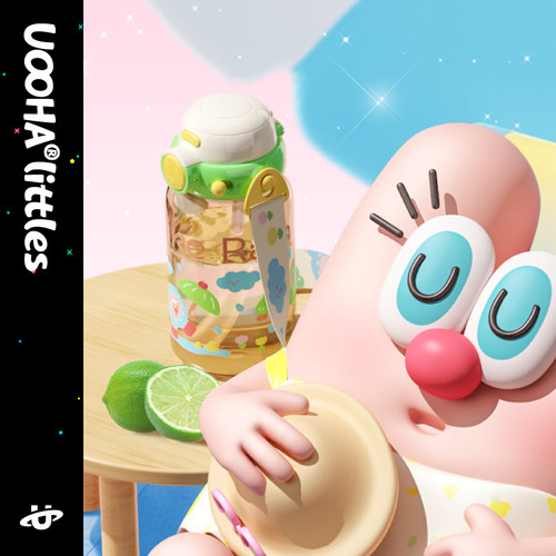 uooha好悠趣PPSU杯夏季吸管杯