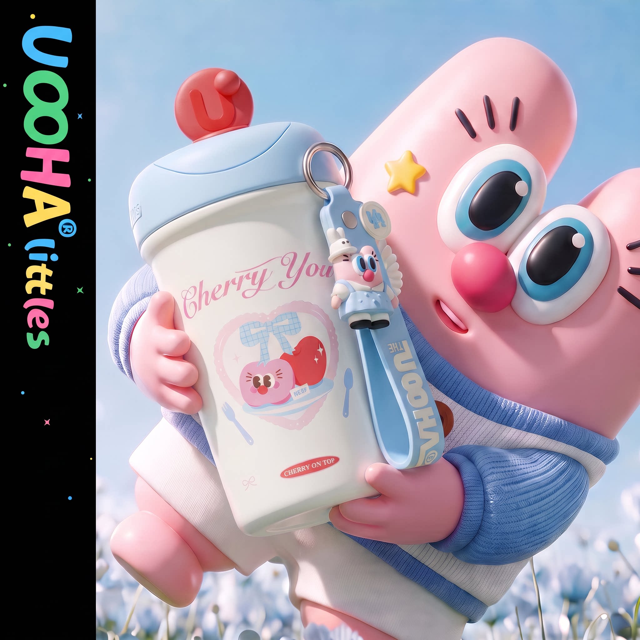 uooha悠吉托保温杯高颜值咖啡杯图片