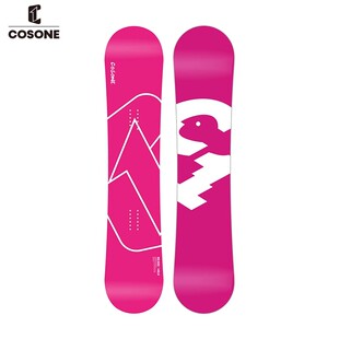 COSONE新款大鸟滑雪板加宽单板八字刻滑板竞速男女4.0大鸟黑鸟