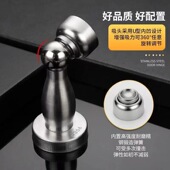 子母合页4寸不锈钢门窗合黑色木门厂家3门吸静音頁个合叶装 加加厚