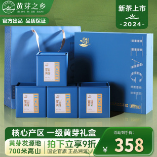 高端中秋送礼500g 2024新茶上市霍山黄芽正宗大化坪产区黄芽礼盒装