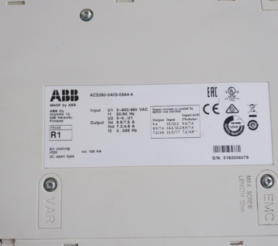 ACS380-040S-09A42F12A62F017A2F025A2F032A2F0