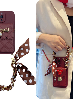 y300pro蝴蝶结零钱包vivo手机壳200适用z6斜100挎i卡g包s皮t质e硅v胶x软p壳u高9级8时7尚6新5款4女3/2/1/0