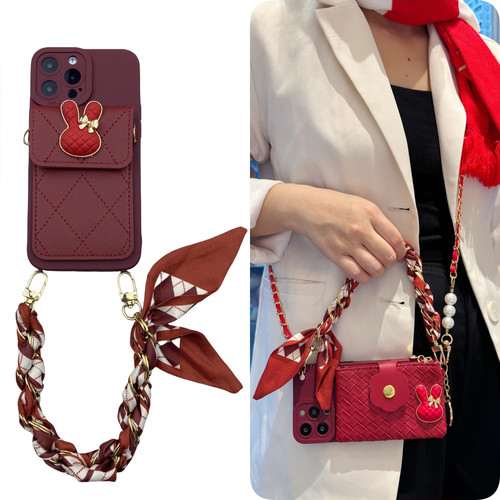 女款全包硅胶软壳时尚斜挎防摔