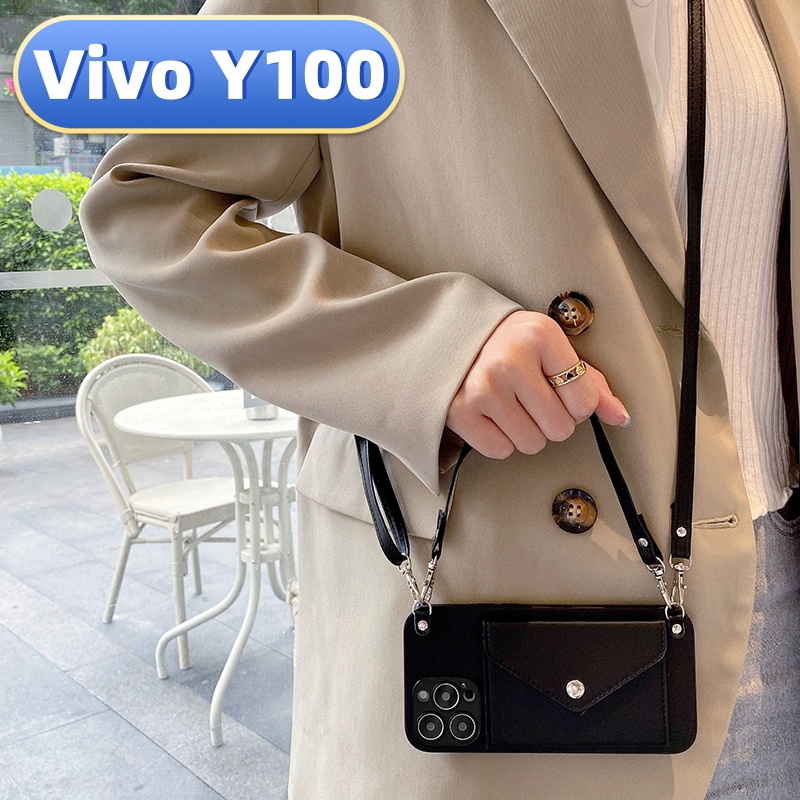 新款女小香风零钱包手机壳