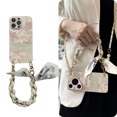 女款全包硅胶软壳时尚斜挎防摔