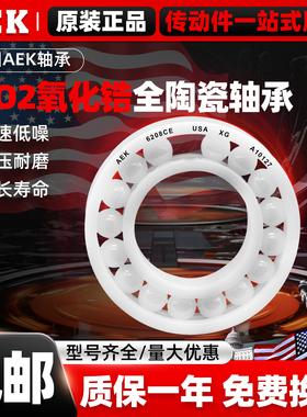 美国AEK进口陶瓷轴承 开放型 16006 16007 16008 16009 16010 CE