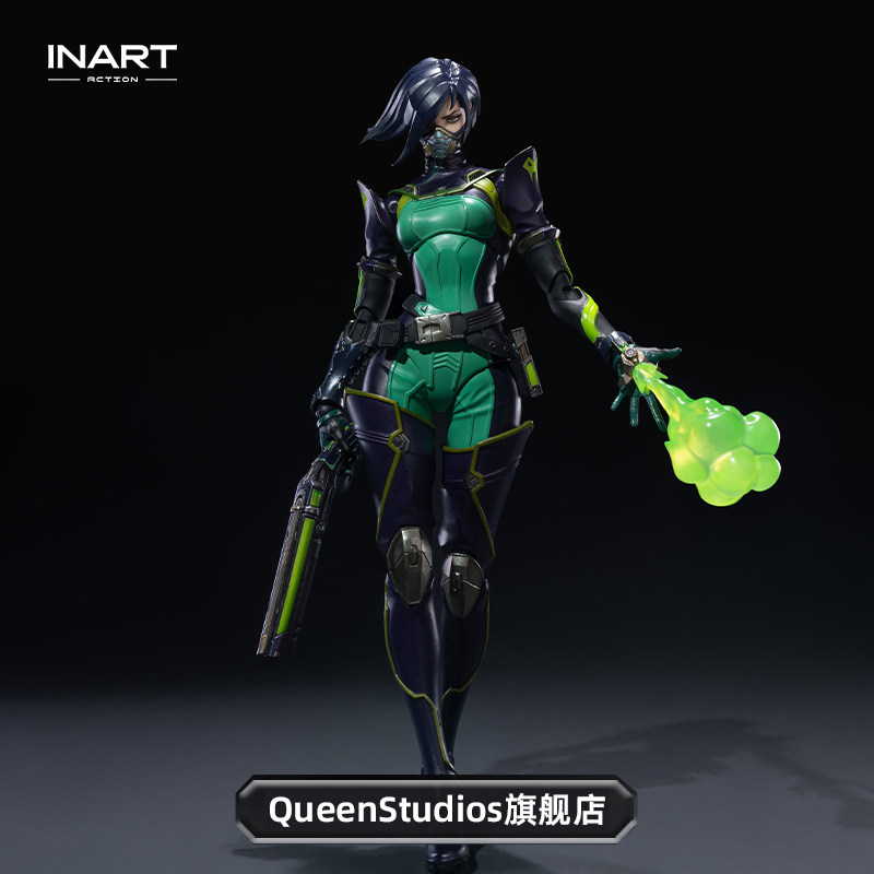 【预付款】INART Action-《无畏契约》-蝰蛇可动人偶