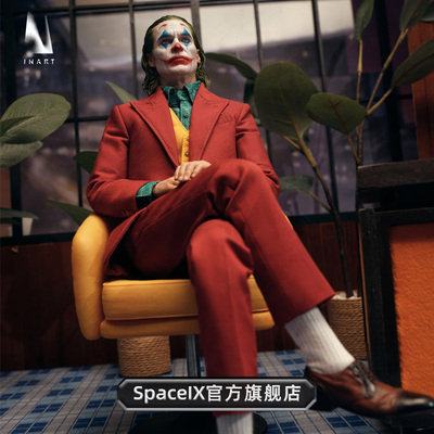 【补款链接】INART小丑2019杰昆·菲尼克斯小丑1/6可动人偶Rh008