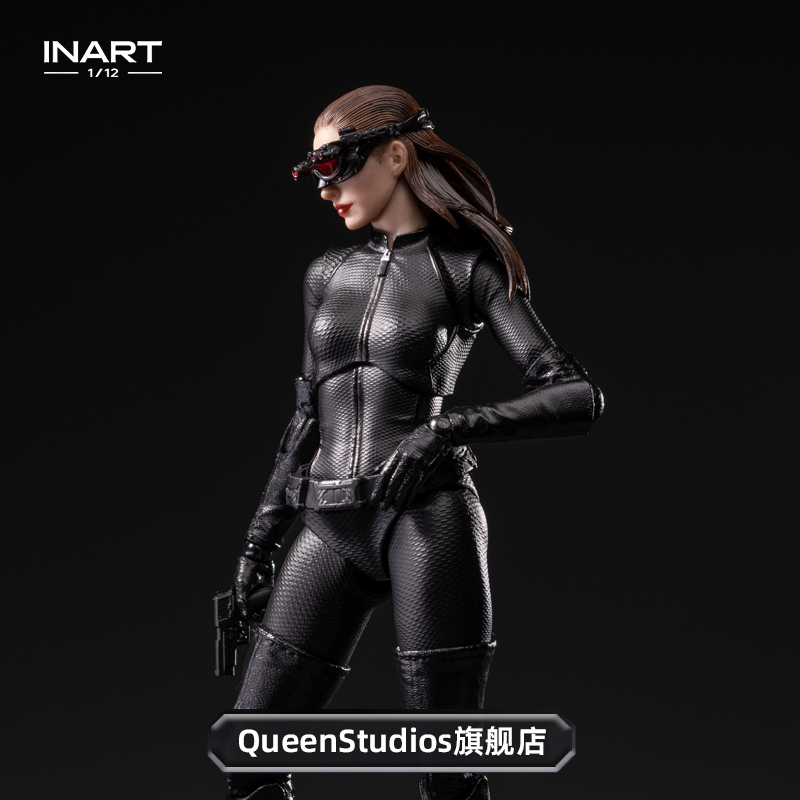【预付款】INART《蝙蝠侠：黑暗骑士崛起》猫女1/12可动人偶兵人