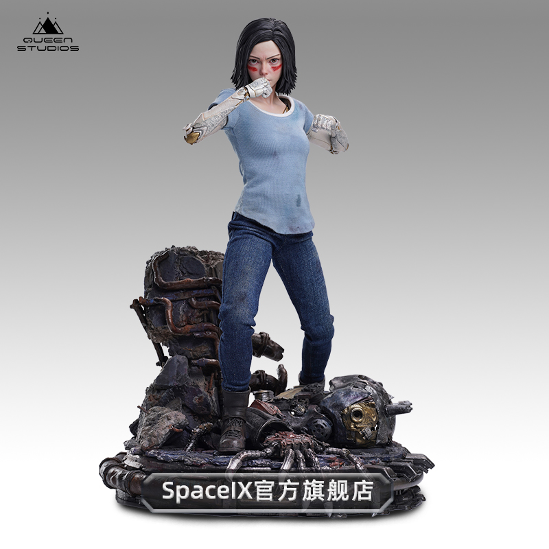 【品牌展示】SpaceIX & QueenStudios官方阿丽塔 1/4全身像雕像